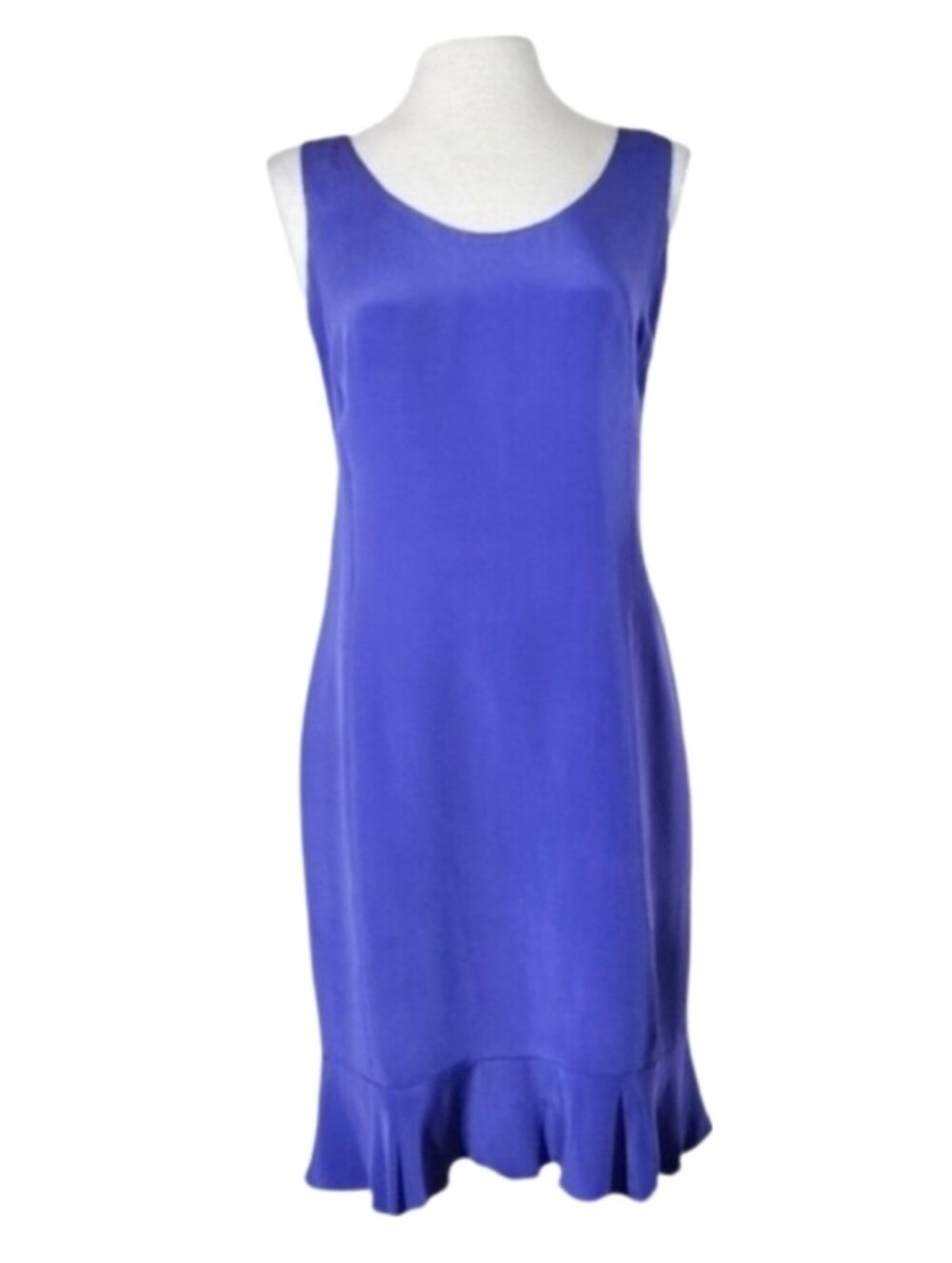 Valerie Dress 100% Silk Sleeveless  Lavender Size 12